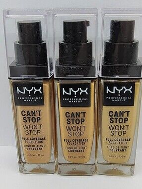 NYX Can’t Stop Won’t Stop Full Coverage Foundation - Warm Beige 20R505